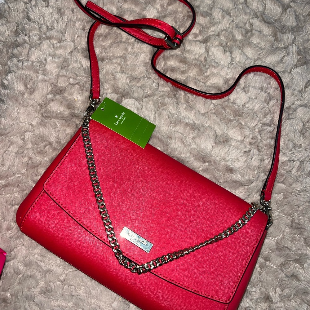 Red Kate Spade Crossbody Bag
